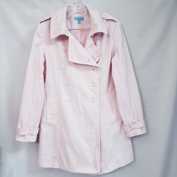 Atmosphere Jackets & Coats Atmosphere Womens Pale Pink Trench Coat